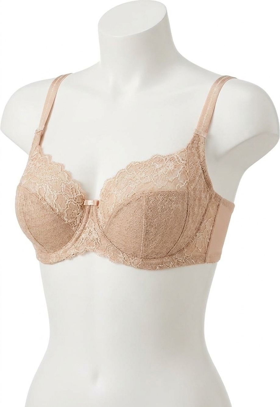 NEW PANACHE women's envy balconnet bra in chai